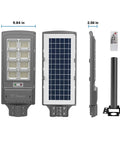 Next Gen Solar Street Light Outdoor 3000W Flood Light 300000LM 384 LEDs IP65 Waterproof Dusk Till Dawn motion sensor view