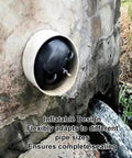 Compact Portable Inflatable Pipe Plug For Quick Leak Sealing In PVC Drainage Lines 16.5 By 20.5 Inches installed in pipe