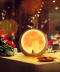 Moon Lamp Night Light Mood Lighting For Living Room Romantic Full Moon Glow With Touch Control on wedding table decor
