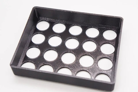 Durable 3D Printed Composite Storage Organizer Rack Tray For ER20 Collet CNC Milling Chuck Lathe Tools Multicolor Finish
