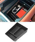BMW X5 G05 X6 G06 X7 G07 Center Console Organizer Tray Storage For 2019 To 2026 Models installed in car with items