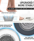 Easy Peasy Shower Drain Hair Catcher And Bathtub Drain Cover Featuring A Clever Chain Mesh Screen for secure bath use.