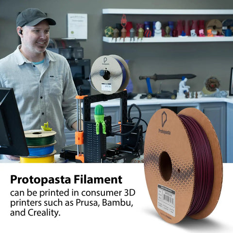 Burgundy Stainless Steel Filament For 3D Printers Packing Sixty Percent Steel Content Gives A Legit Heft To Every Print And Crafts A Dope Patina Finish On This 500G Spool For Seriously Kicked Up Projects