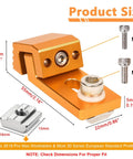 Heavy Duty Aluminum Hold Down Clamps For CNC Routers And Woodworking Low Profile Side Grips with M4 and M6 screws
