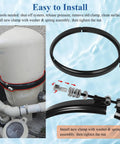 Tension Control Clamp Ring Kit For Pool And Spa Filter Easy Install Durable Clamp Ring For FNS Plus Series installed on filter
