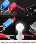 330 Piece Crimp Connector Kit with 2.8mm 4.8mm 6.3mm Spade Terminals Male and Female 15 Types Electrical Connectors in use.