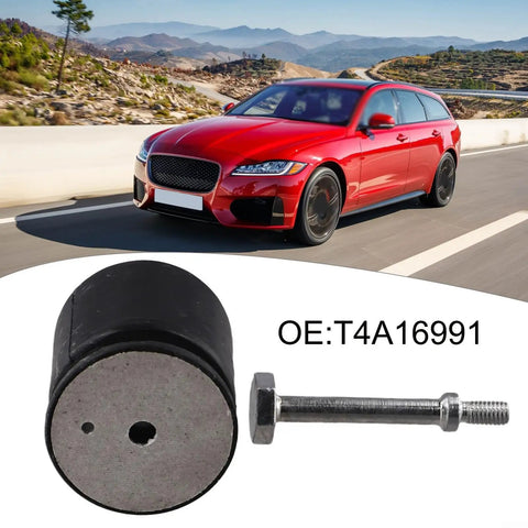 Heavy Duty Rear Exhaust Rubber Damper Set Fits Jaguar Xf Xe F-Pace Diesel With Reliable Mount Hanger Kit For Smooth Ride And Effortless Install Up 2016 Onwards. OEM T4A16991 rubber mount and bolt