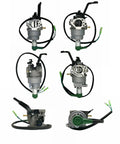 Gas Generator Carb Kit P27-1D OEM for Champion Predator Generac 420cc 439cc 459cc GX390 models front, side, and installed views