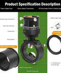 Diagram of Off Axis Guider With Microfocus Dual Helical Focuser Aluminum Telescope Accessory featuring components and adapters