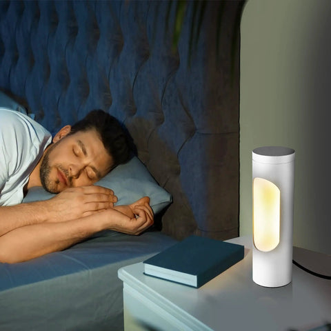 Shabbos Friendly Kosher Lamp For Living Room And Bedroom Twist Top LED Table Lamp T10 Bulb Included No Switch On Off 3000K