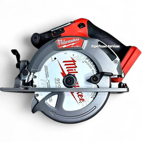 M18 FUEL 18V Cordless Circular Saw With Brushless Motor, 6.5 Inch, Tool Only, Model 2833-20, side view