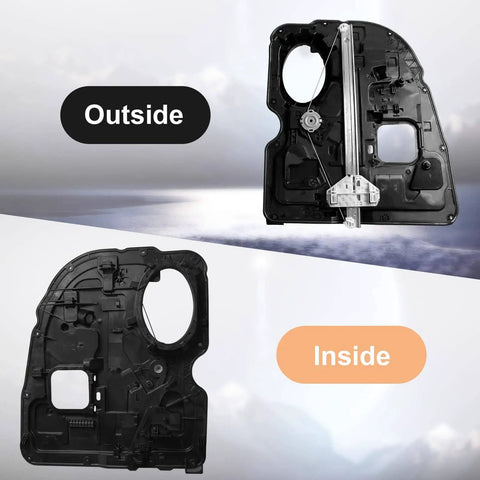 Rear Right Window Regulator For Dodge Ram 2009 2020 Passenger Side Replacement Direct Fit Easy Install 68045170AC