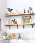 Heavy Duty 10 Inch L Shaped Shelf Brackets 6 Pack Steel Wall Mount Brackets with decor items