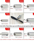 Pro Grade 20-Pack 1.38 Inch Mini Propellers For RC Aircraft 0.03 Inch Axle Shaft Compatible With 614 615 716 Motors chart