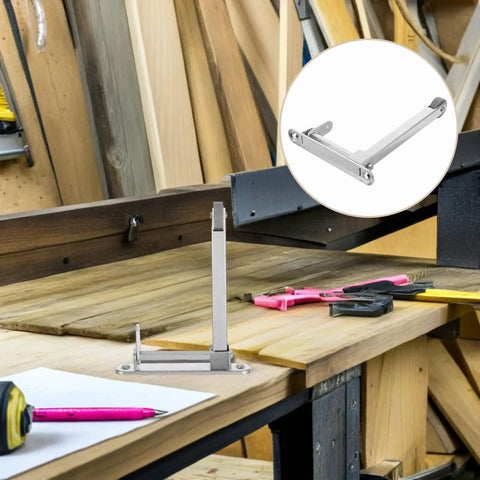 Tough As Nails Stainless Steel Fire Door Closer With Automatic Self Closing Hinge For Commercial Doorways And Cabinet Locks on wooden workspace.