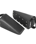Built Tough Pelvic Sacral SOT Blocks And Plush Memory Foam Comfort For Professional Chiropractic Wedge Adjustment Tools used in spinal alignment, black leather design.