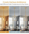 Industrial Gold Lantern Pendant Light With Iron Cage E26 Chandelier For Dining Room And Kitchen Modern Minimalist Gold Fixture