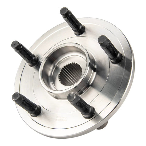 Front Wheel Bearing And Hub Assembly For 2002 Through 2008 Dodge Ram 1500 With ABS 5 Lug 2 Pieces Premium Replacement 515072