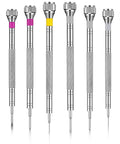 8 Piece Pro Grade Precision Jewelers Screwdriver Set For Watch Eyeglasses Jewelry And Electronics Repair With Flathead And Phillips Bits.