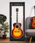 Premium Guitar Display Case With Humidification And Constant Temperature Control, Smart Touch And Fingerprint Lock