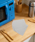 Mica Insulation Sheet 10 Pack For Microwave And Oven Repair Heat Resistant Fireproof Dielectric Board on kitchen counter