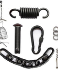 Egg Chair Hanging Kit With Springs Pins Plugs And Snap Hooks For Outdoor Swing Hardware 550 Lbs Capacity