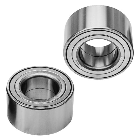 Front view of 4 Piece Front Wheel Bearings And Rear Hub Bearings Kit For 2005-2012 Toyota Avalon, 2004-2011 Camry, 2004-2008 Solara, 2001-2003 Highlander, And 2007-2012 Lexus ES330 ES350 With ABS, Complete Front And Rear Wheel Bearings Set Ready For Install