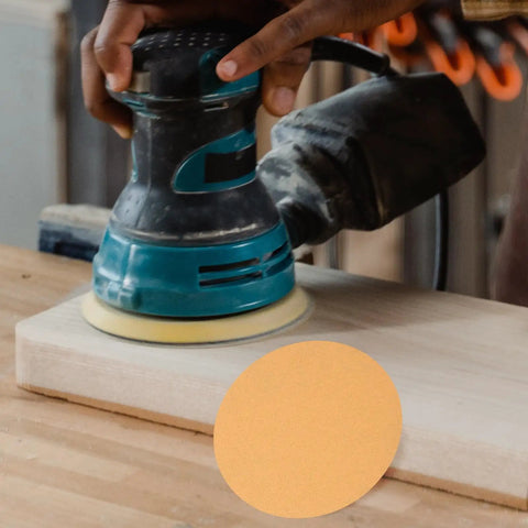 Kickstart Your Rust Removal With This 40 Pc Sanding Disc Grit Set Featuring 120 220 And 400 Self Adhesive Varieties for smooth wood sanding.