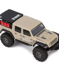 Metal Side Pedal Rock Sliders Beefed Up For 1/24 RC Crawler, Fits Axial SCX24 Gladiator, shown on scaled RC model