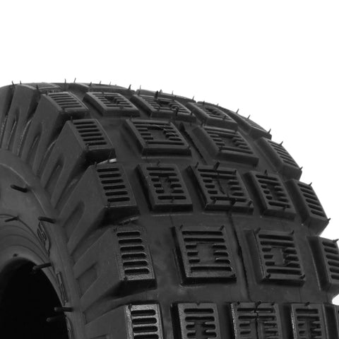 Close-up of tread pattern on 3.00-4 Tires With Inner Tubes For Off Road Go Karts ATVs Scooters E300 E325 4 Wheeler