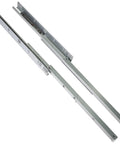 Silent Undermount Drawer Slides 21 Inch Full Extension With Soft Close For Five Eighth Inch Thick Drawer Boxes Smooth As Silk Glide Heavy Duty And Easy Install No Squeaks, zinc steel pair