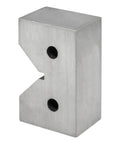 Industrial Grade Cast Iron V Block Set Two By One And Three Eighths By Seven Eighths Inch With Machined Square And Parallel For Precision 0.0001 Inch Accuracy Built Tough Heavy Duty Workholding For Milling And Drilling, angled view