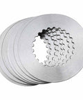 Stack of clutch plates from Rear 8.8 Inch 10-Bolt Differential Gear And Clutch Kit Bolt-On Fit For Ford F-150 Explorer Mustang Expedition