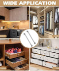 Two Pack Soft Close Lid Supports Hinges For Storage Chests And Lift Top Benches, 150N Adjustable Lid Stay Hardware shown with various storage applications