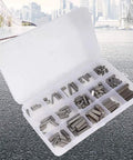 Key Stock Set 140 Pcs Round Ended Key Pack For Pulley Keyway And Drive Shaft Keys Pro Grade Carbon Steel Assortment