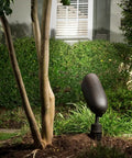 Outdoor landscape lighting highlighting garden with Pro Series PAR30 Short Neck LED Flood Bulb 75W Equivalent, 40 Degree Beam.