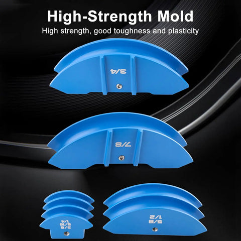 High-Strength mold for Hassle Free Automatic Copper Tube Bending Machine, showing various sizes for precise bending