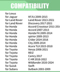 Compatibility list for Universal AC Expansion Valve For Most Cars And SUVs, High And Low Temperature Resistant.