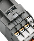 Close-up view of Beefed Up Heavy Duty Magnetic Contactor 3 Pole 40A Ith with 110/120V AC Coil, UL Listed and CE Certified