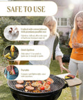 People grilling using Waterproof Fire Plugs And Windproof Fire Starters For Campfires With Long Burn Time Ideal For Fireplace Chimney BBQ Grill Camping Wood Stove Emergency Survival Tools 24 Pieces