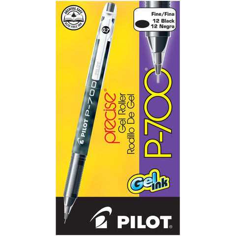 Top Shelf Premium Smooth Gel Pens That Glide Like Silk Without Skipping Or Smudging 12 Pack Of Precision 0.7Mm Black Ink Rollers crafted for daily writing tasks.