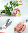 Rose Thorn Tools Set With Rose Leaf Thorn Strippers Pruning Shears Pink Garden Gloves And Florist Scissors For Easy Thorn Removal And Pruning In The Garden Kit For Easy Rose Care At Home