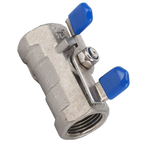 3/8 Inch Full Port Stainless Steel Ball Valve Featuring A Workhorse Grade Crush Proof Body Engineered For Zero Drag Flow and Heavy Duty Water Oil Gas Setup Built Like A Tank With Genuine 304 Alloy for smooth operation.