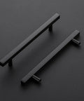 Matte Black Cabinet Pulls 30 Pack 6 1 Quarter Inch Cabinet Handles With Mounting Template 8 4 Fifth Inch Overall Length Stainless Steel