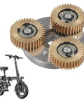 36T Copper Gear Set For Electric Bike Hub Motor Planetary System With Bearing And Copper Clutch Gear For E Bike Conversion Kit
