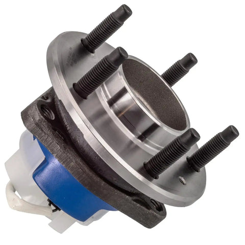 Front Wheel Hub Bearing Assembly For Cadillac STS 2005-2011 5-Lug Without ABS, Drop-In Direct Fit Replacement with 30-Spline Ball Bearing