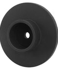 Beefy Bottle Jack Lift Pad High Strength 6 Ton Pad For Bottle Jacks Non Slip Saddle Pad That Improves Lifting Safety And Stability Fits Saddle Iron Material, black round top view