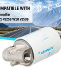 Heavy Duty Hydraulic Oil Filter Assembly Head Ten Micron Three Quarter NPT Includes P561134 with road and mountain backdrop
