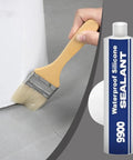 Applying Top Shelf Waterproof Structural Adhesive And Heavy Duty Badass Bonding Sealer Glue for quick curing and sealing.