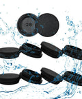 Thickened Silicone Plug Set For Round Holes Waterproof Grommets Tear Seal Stoppers For Furniture Auto And Industrial Use 10 Pieces